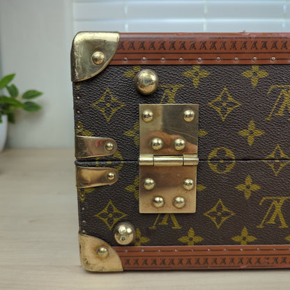 Louis Vuitton Vintage 1960 Monogram Bisten 60 Trunk