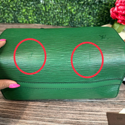 Louis Vuitton Speedy 25 Borneo Green Epi Leather
