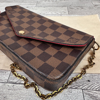 Louis Vuitton Félicie Pochette Damier Ebene