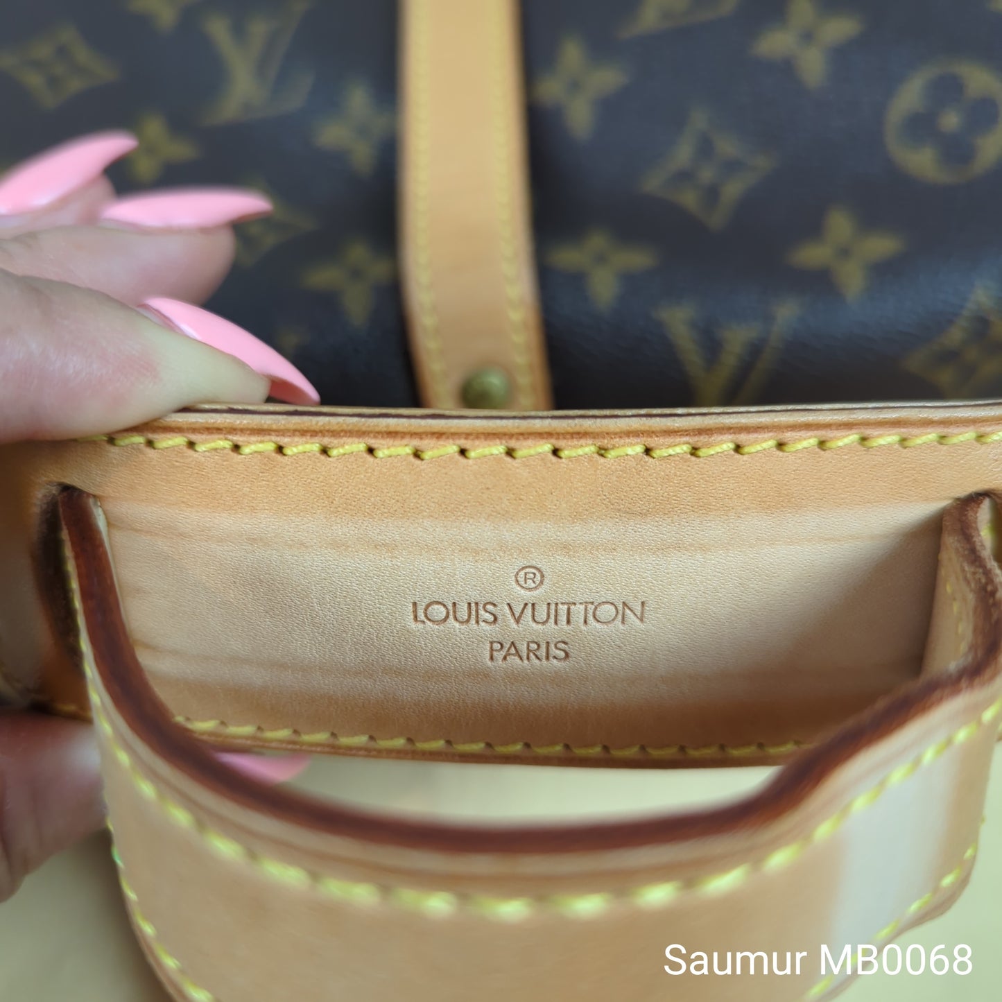 Louis Vuitton Monogram Saumur 30 Messenger Bag