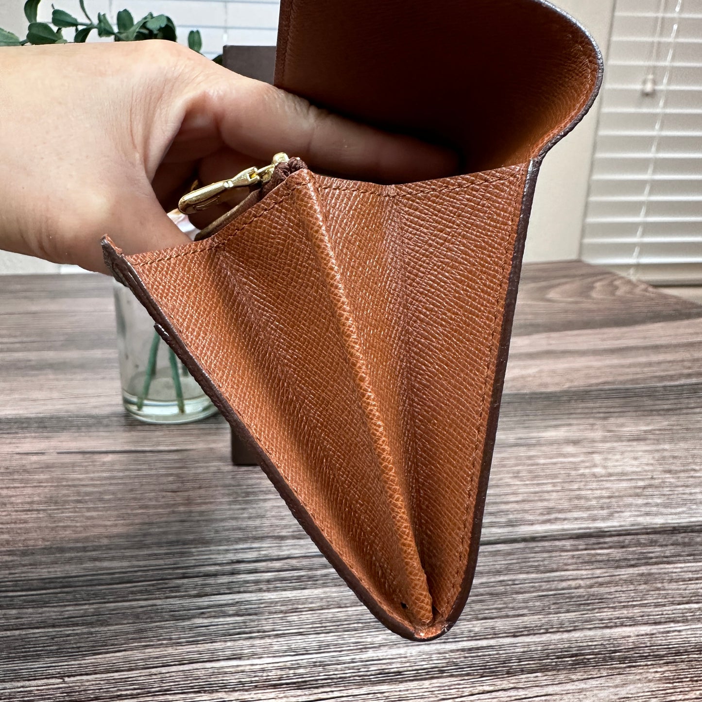 Louis Vuitton Monogram Sarah Wallet Old Model
