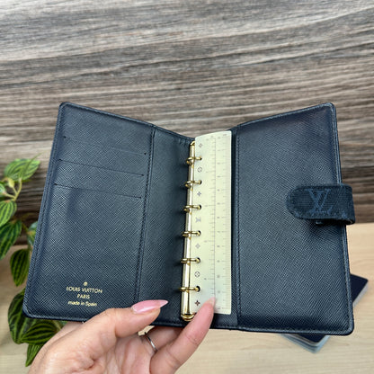 Louis Vuitton Mini Lin Agenda PM Navy Blue