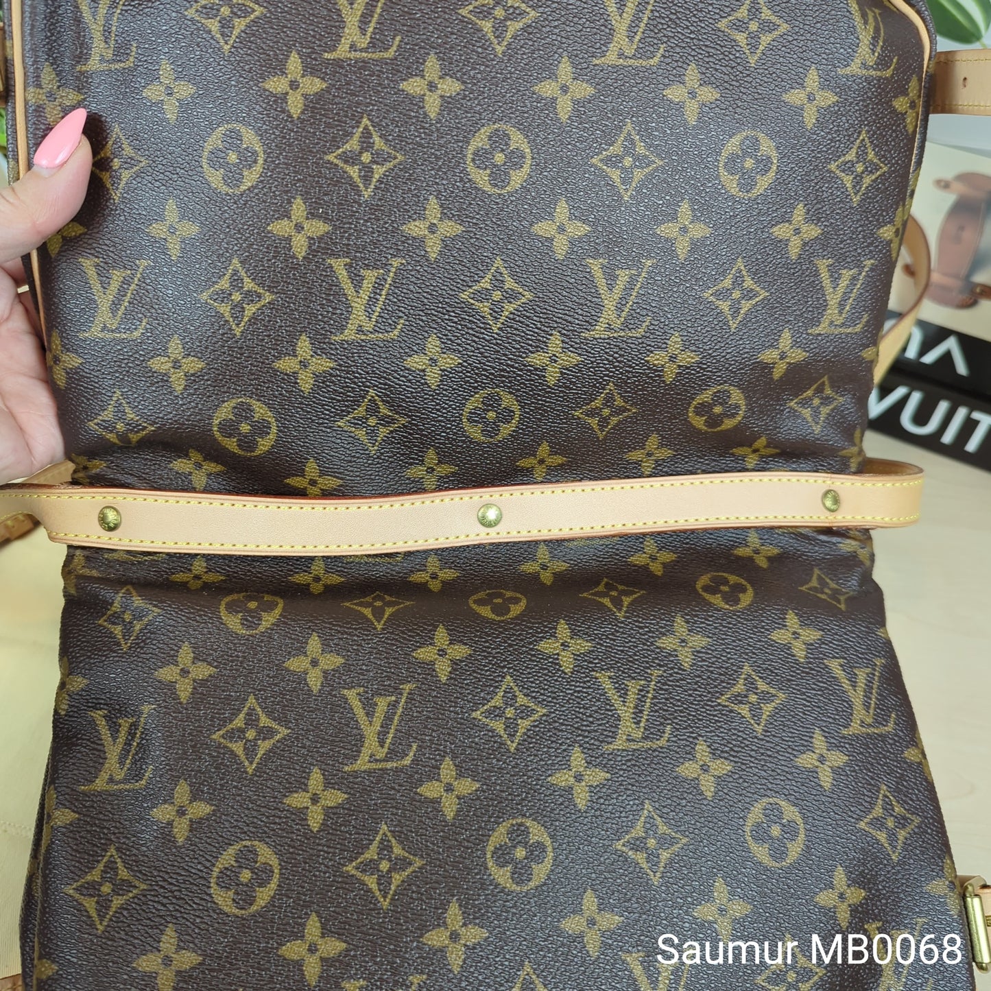Louis Vuitton Monogram Saumur 30 Messenger Bag