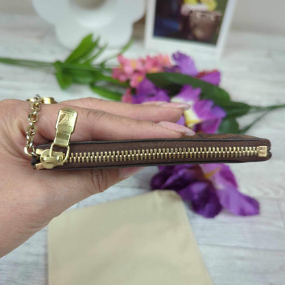 Louis Vuitton Damier Ebene Key Cles Pouch