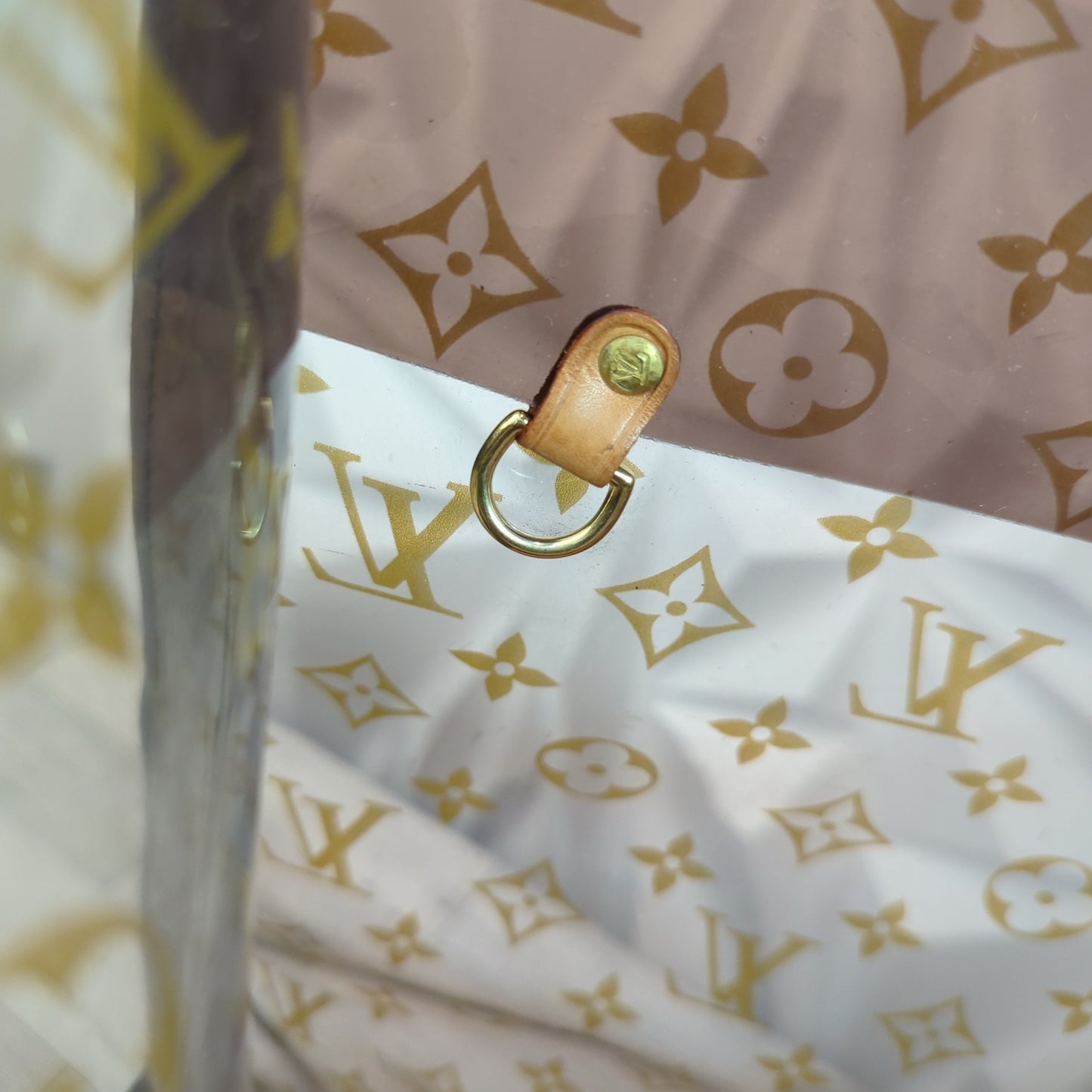 Limited Edition Monogram Vinyl Ambre Cruise Tote Bag