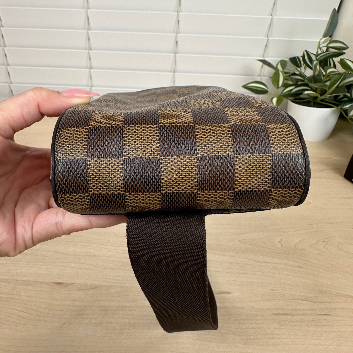 Louis Vuitton Geronimos Damier Ebene Sling Bag