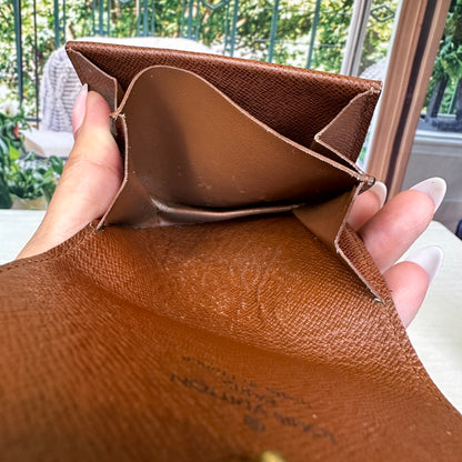 Louis Vuitton Monogram Porte-Monnaie Gousset Change Purse