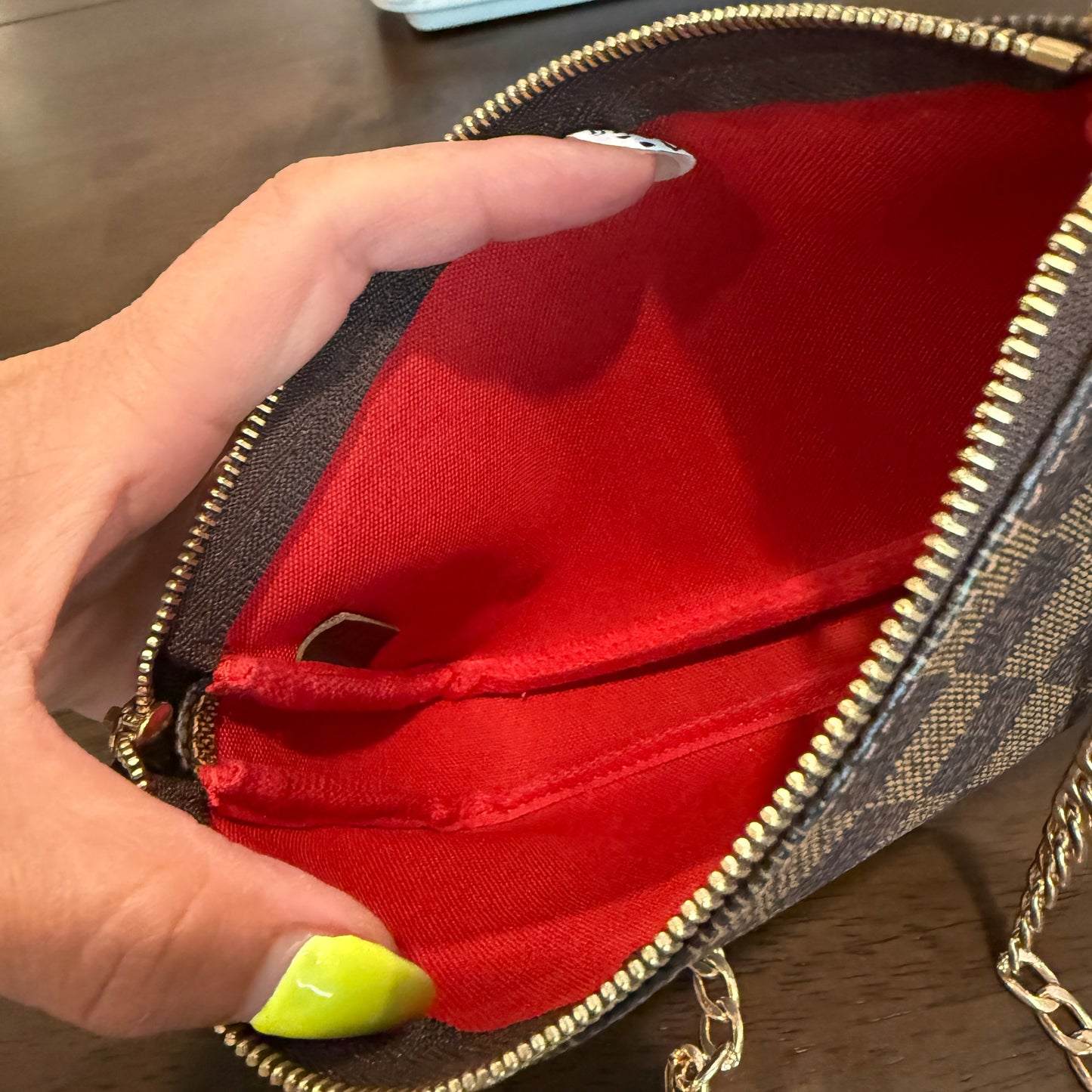 Damier Ebene Marais Pochette