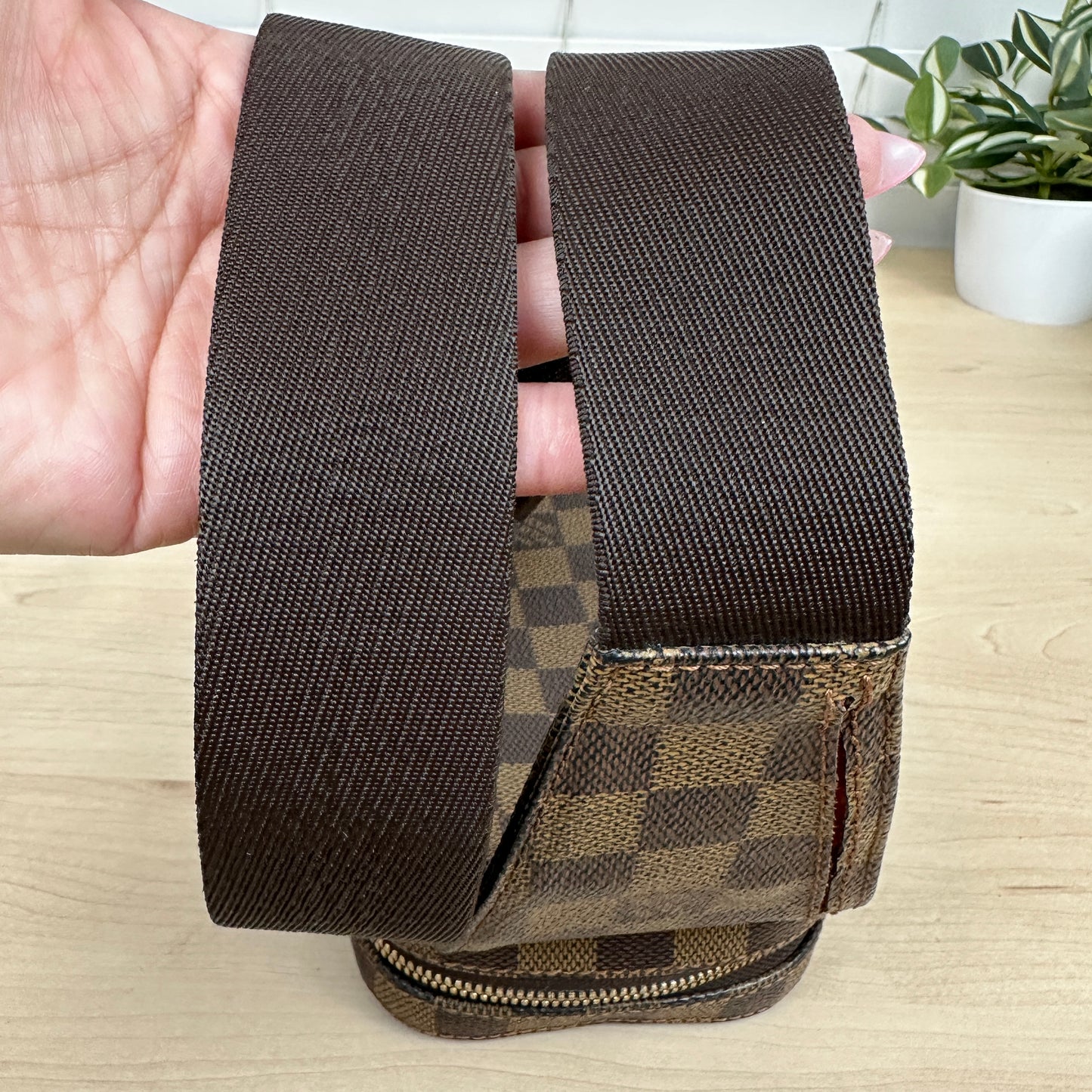 Louis Vuitton Geronimos Damier Ebene Sling Bag