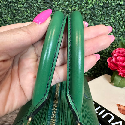 Louis Vuitton Speedy 25 Borneo Green Epi Leather