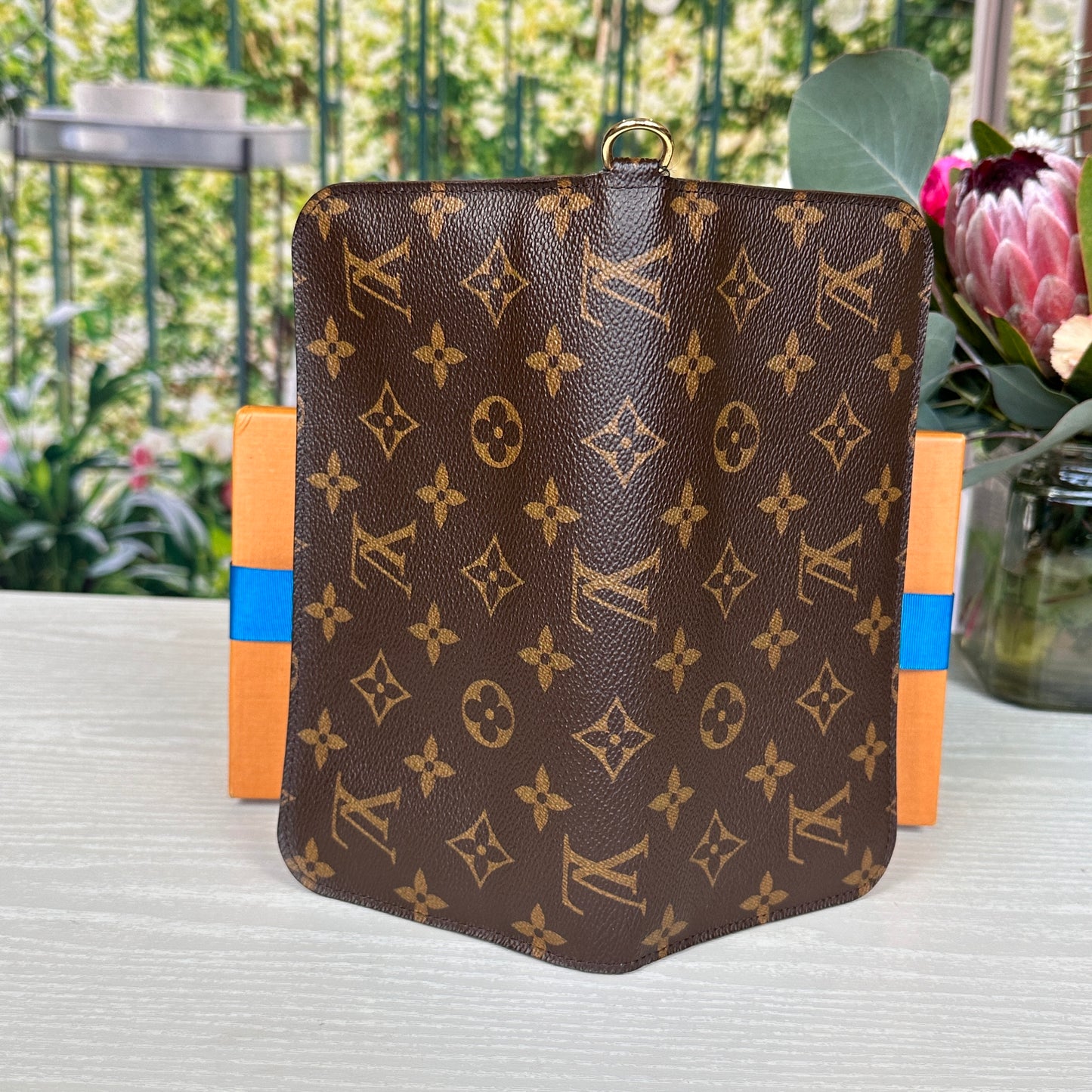 Louis Vuitton Rare Turquoise Blue Monogram Insolite Wallet