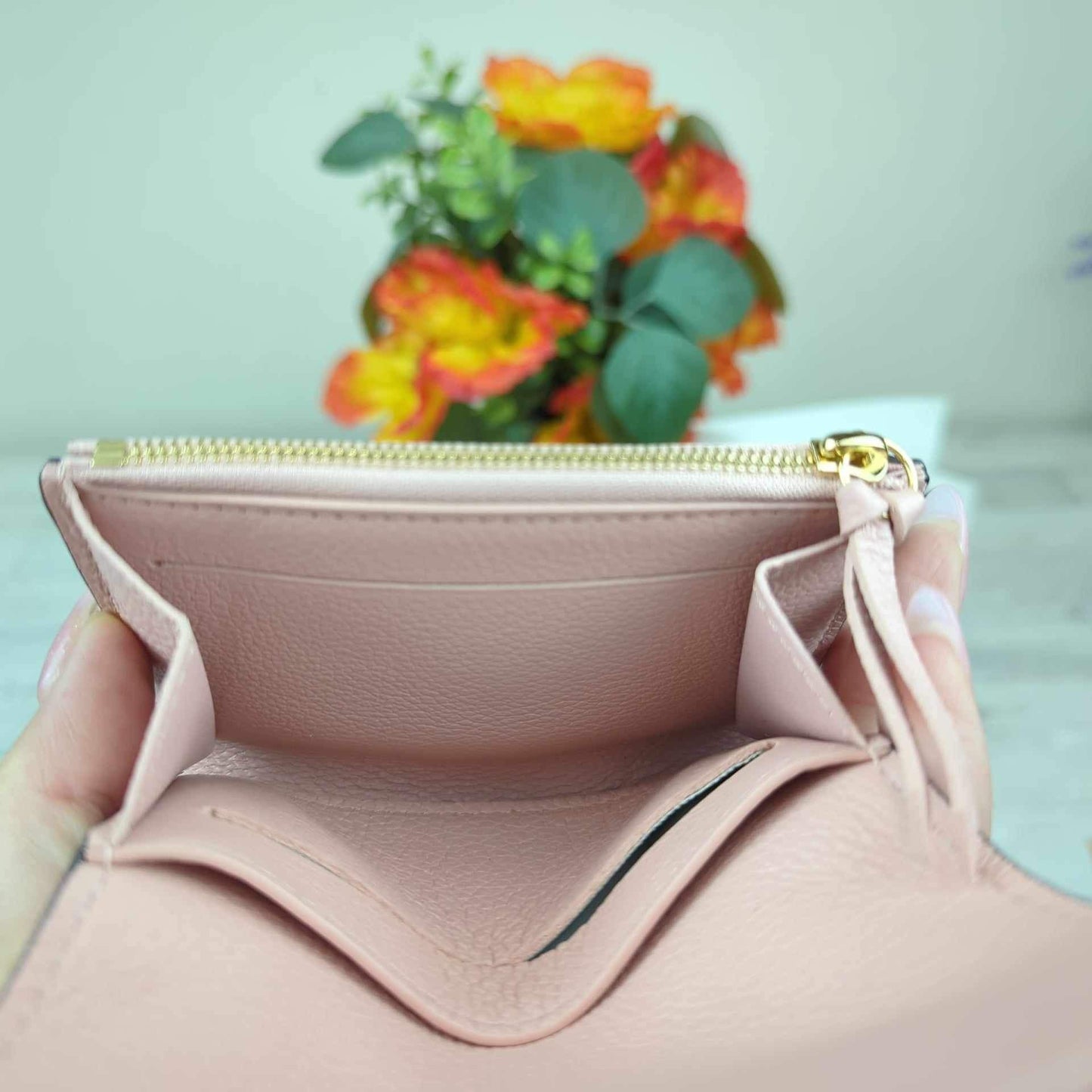 Louis Vuitton Empriente Leather Rosalie Coin Wallet