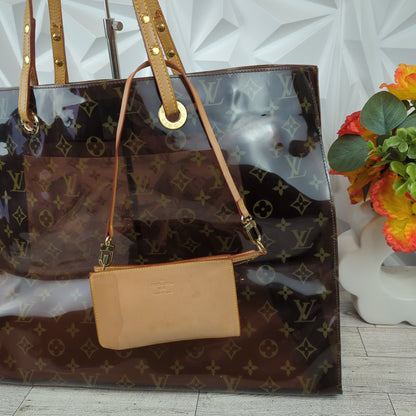 Limited Edition Monogram Vinyl Ambre Cruise Tote Bag