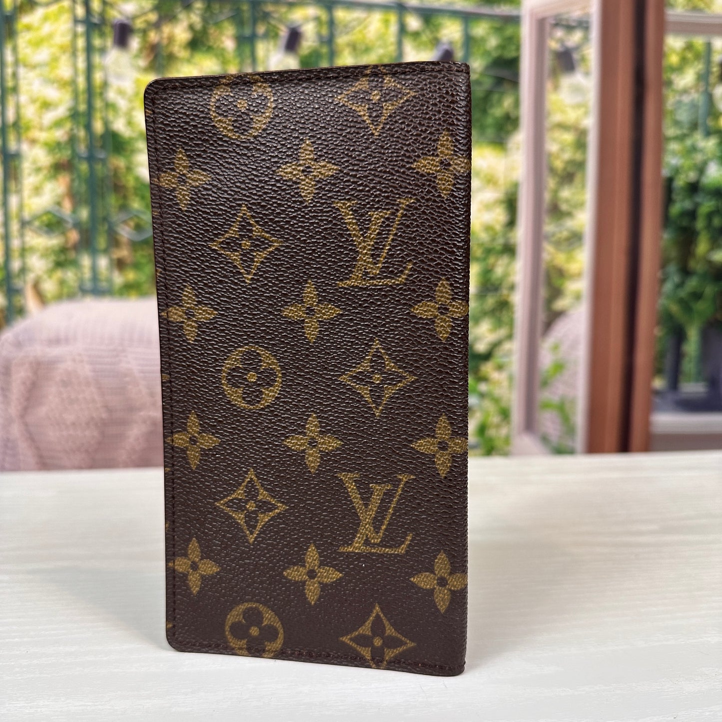 Louis Vuitton Monogram Checkbook Wallet