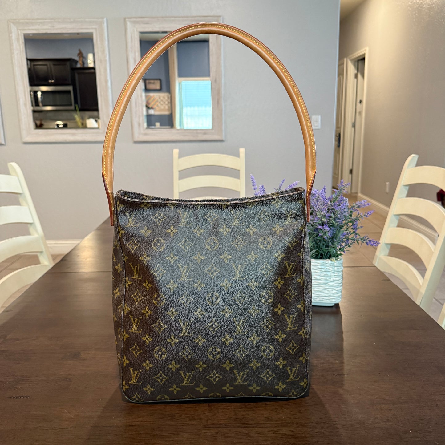 Looping GM Monogram Canvas