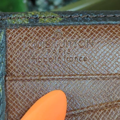 Elise Monogram Tri-Fold Wallet