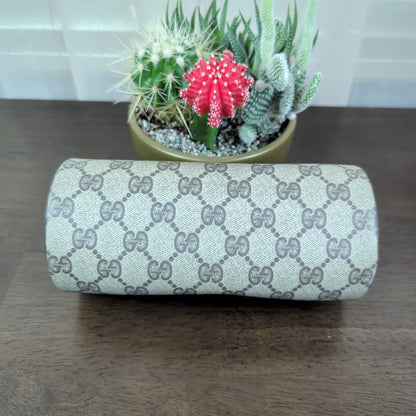 Vintage GG Monogram Cylinder Pouch