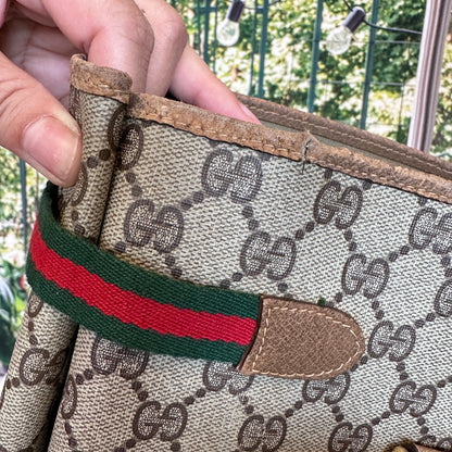 Gucci Beige GG Supreme Monogram Canvas Tote bag