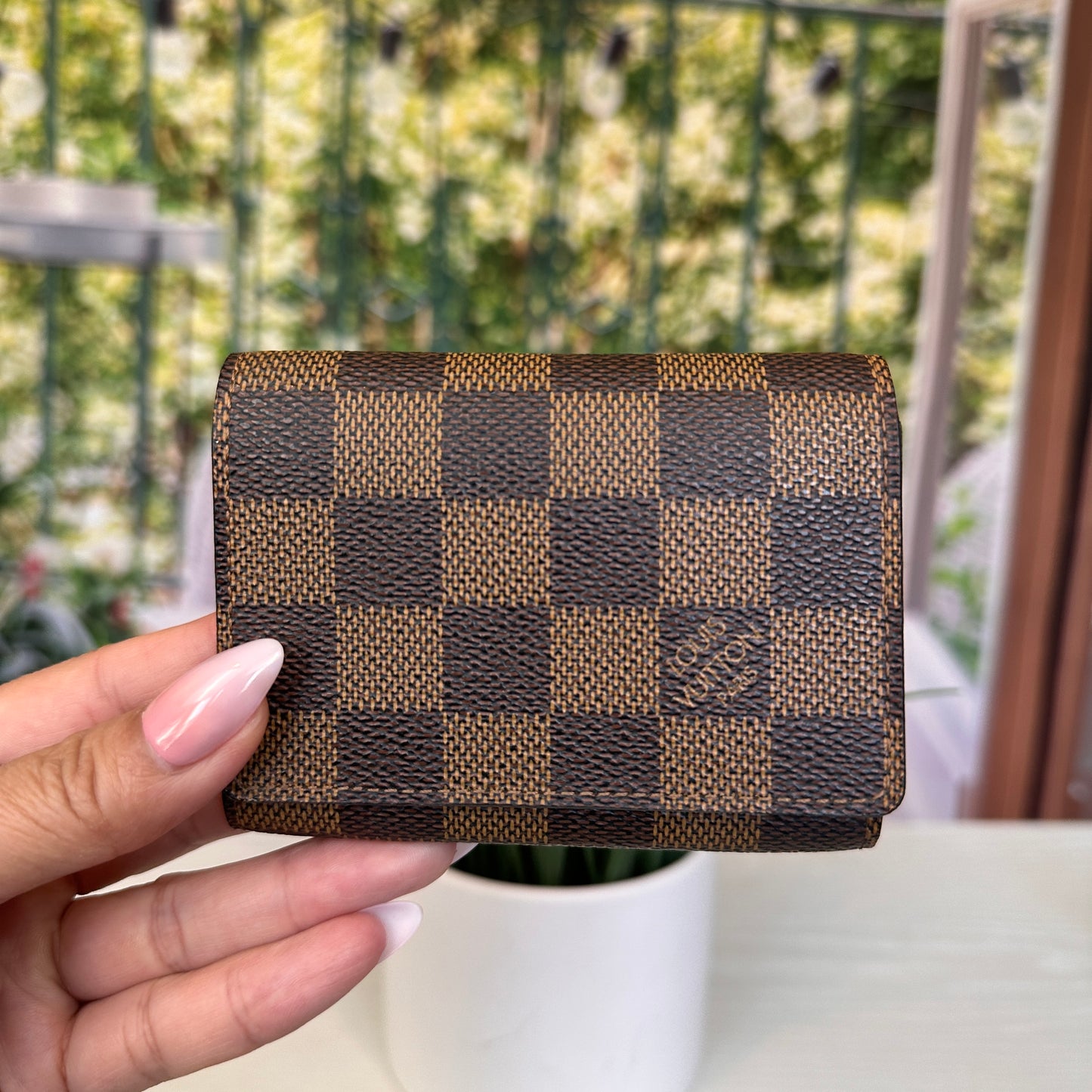 Louis Vuitton Damier Ebene Card Case