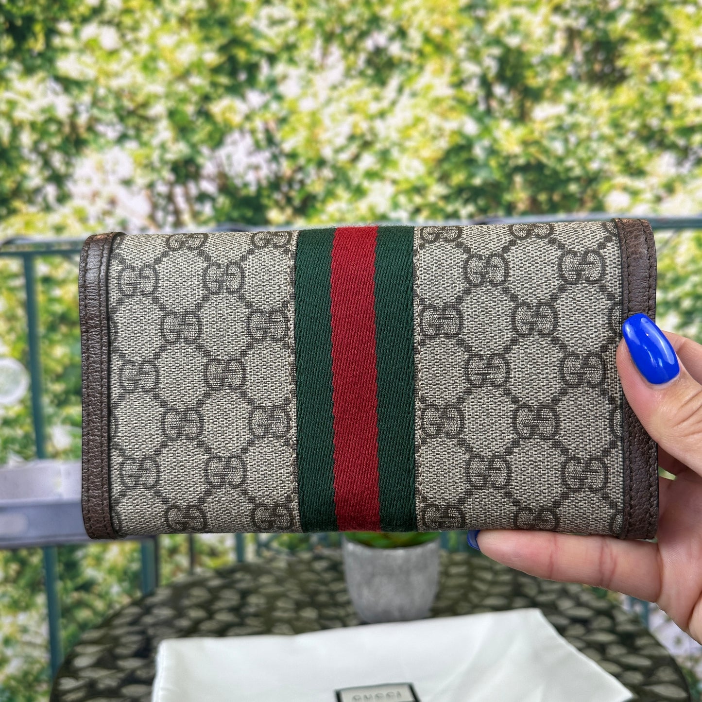 Gucci Ophidia GG Continental Wallet
