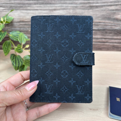 Louis Vuitton Mini Lin Agenda PM Navy Blue