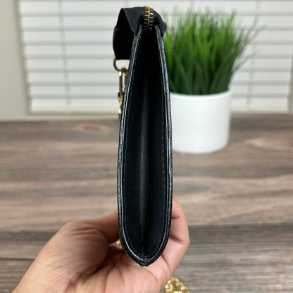 Louis Vuitton Black Epi Pochette Accessories