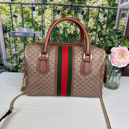 Gucci Vintage Sherryline Boston Bag