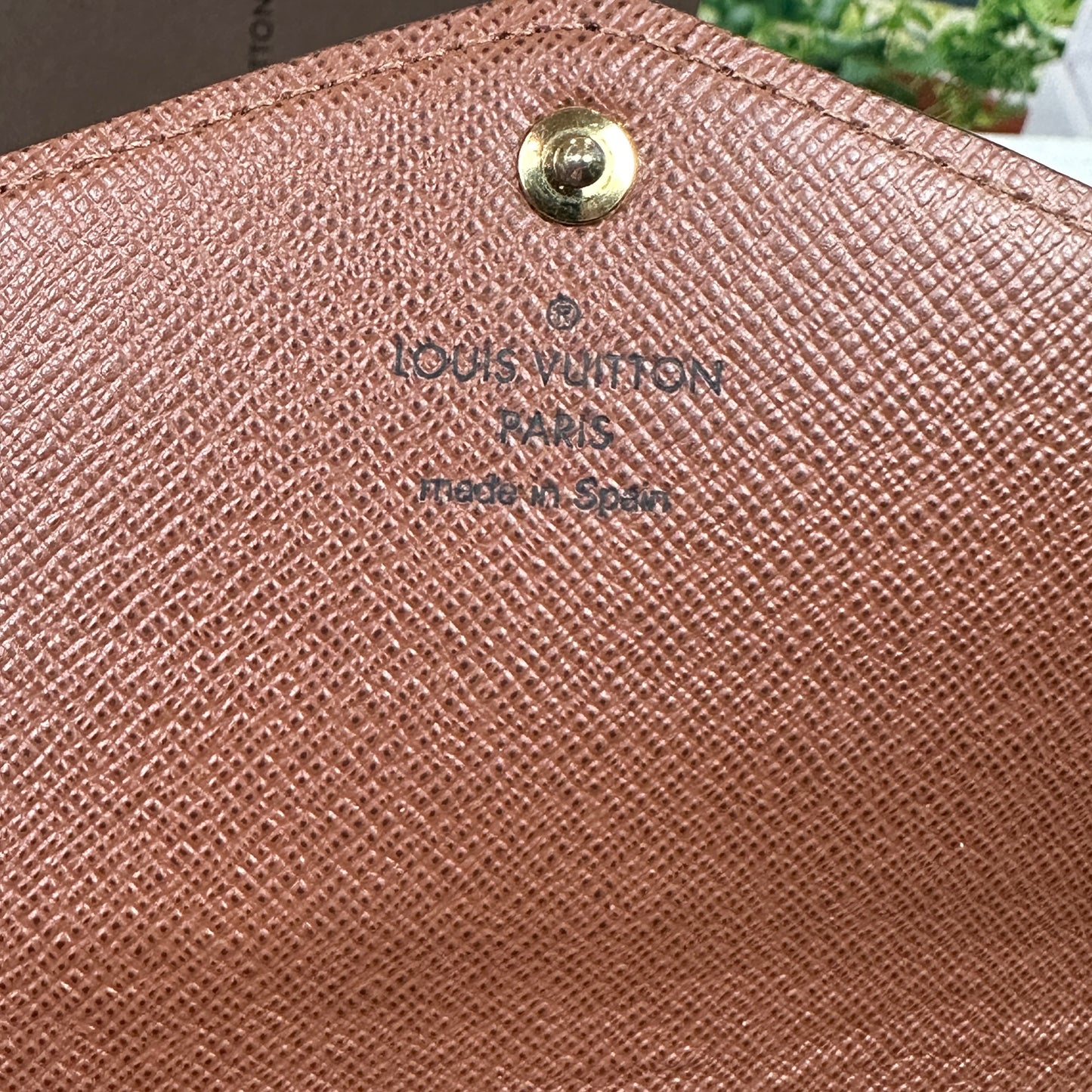 Louis Vuitton Monogram Sarah Wallet New Model