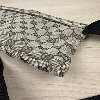 Gucci GG Original Canvas Belt Bag Dark brown