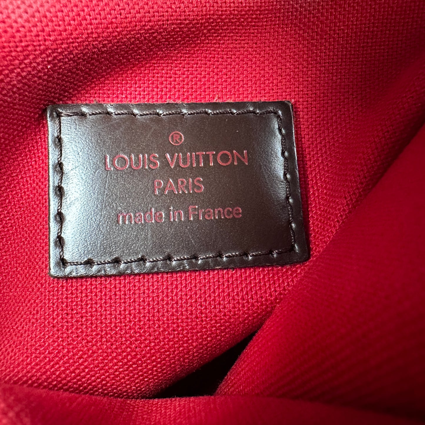Louis Vuitton Damier Ebene Bloomsbury PM Crossbody Bag