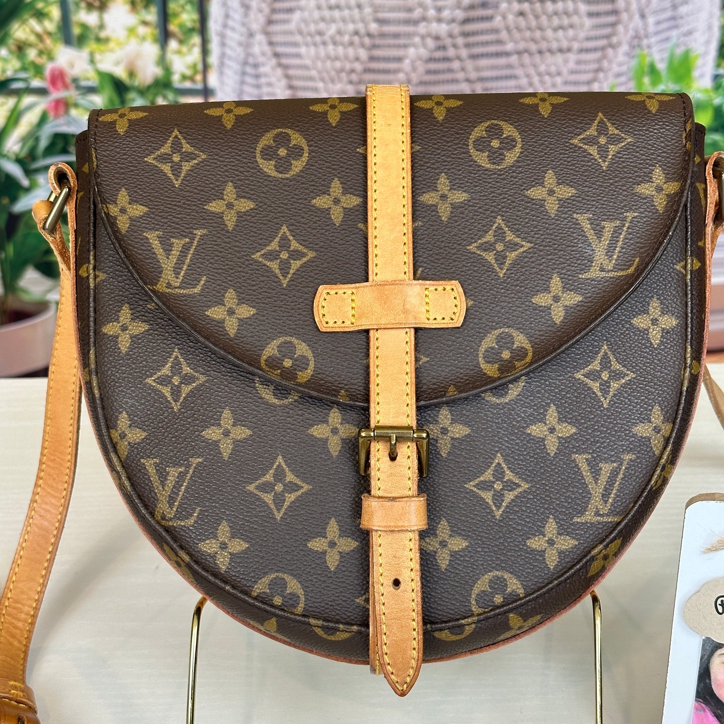 Louis Vuitton Monogram Chantilly MM Crossbody Bag