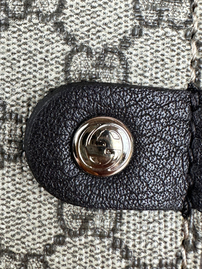 Gucci Micro GG Unisex Bifold Wallet Brown