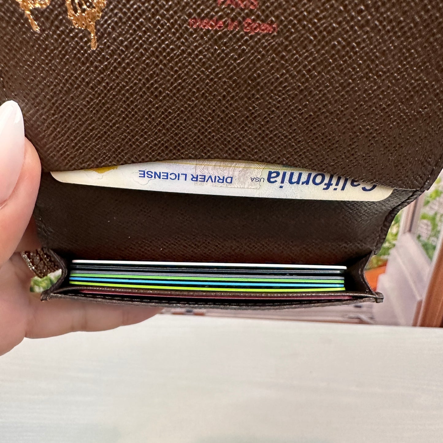 Louis Vuitton Damier Ebene Card Case