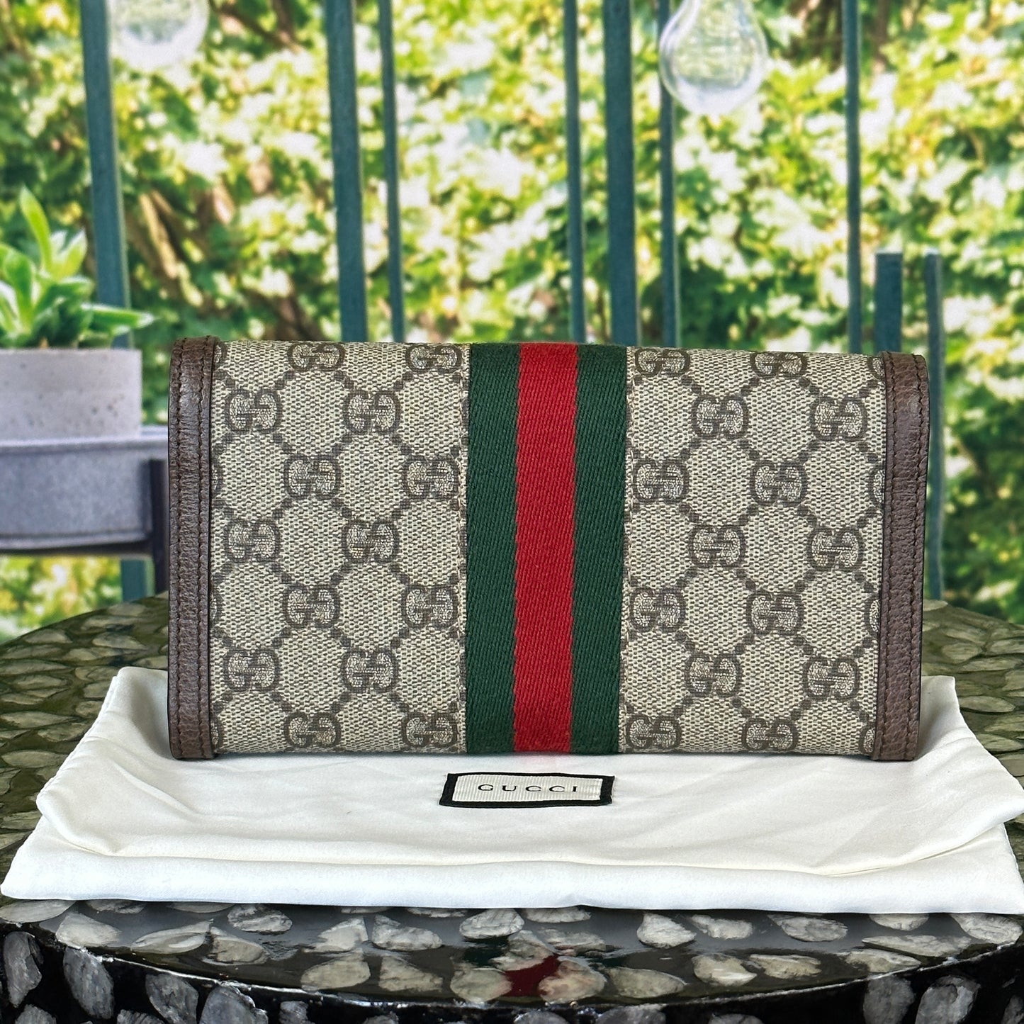 Gucci Ophidia GG Continental Wallet