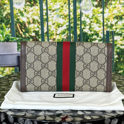 Gucci Ophidia GG Continental Wallet
