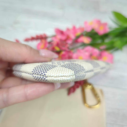 Louis Vuitton Damier Azur Key Cles Pouch