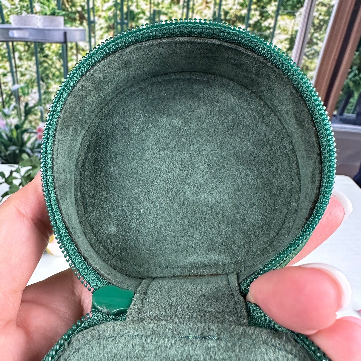 Louis Vuitton Jewelry Hard Case in Green Epi Leather