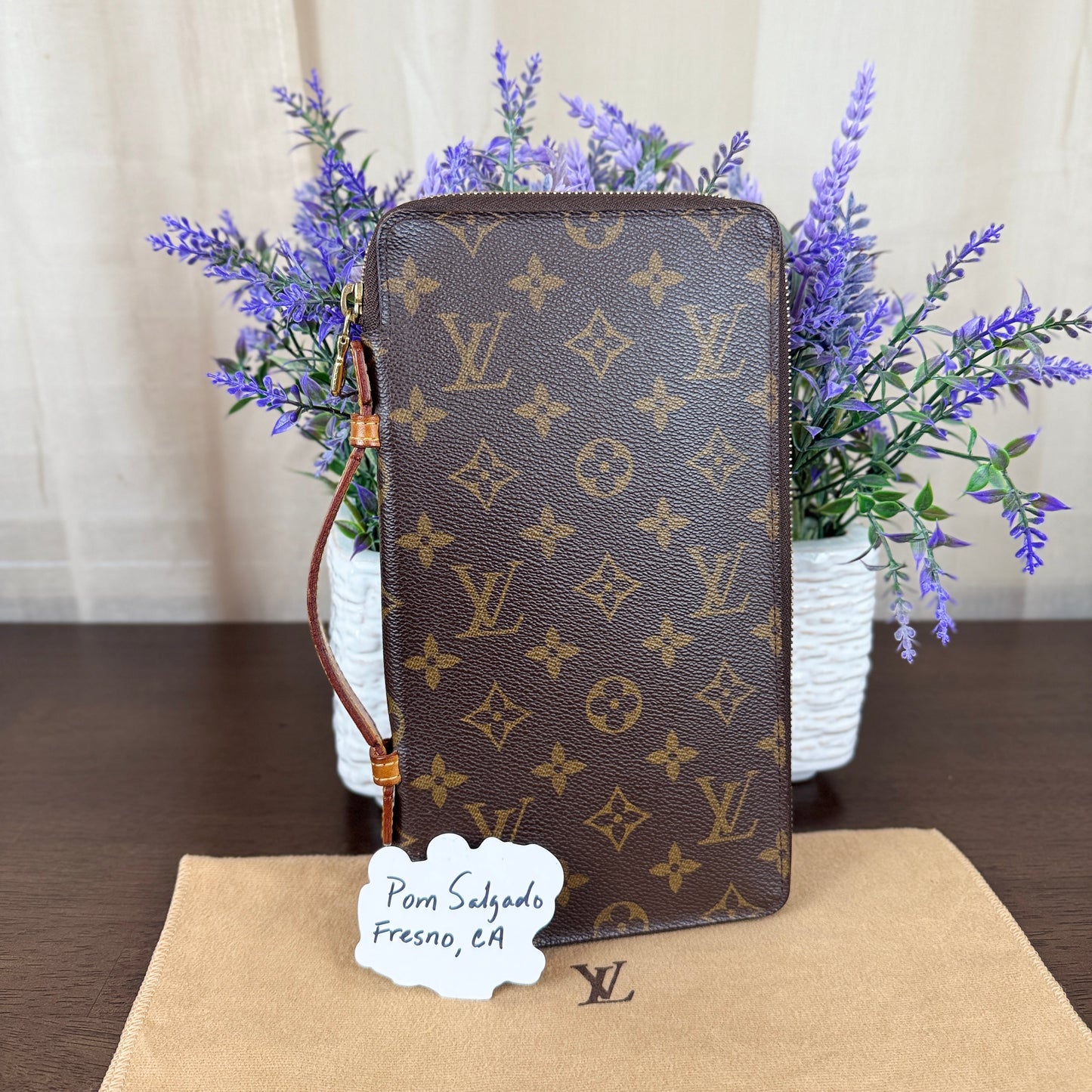 Monogram De Voyage Travel Organizer Wallet