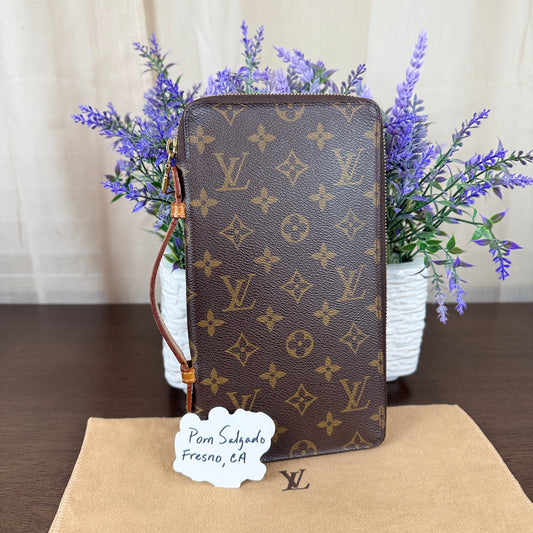 Monogram De Voyage Travel Organizer Wallet