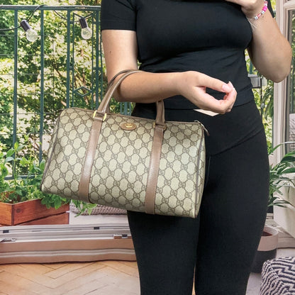 Gucci Vintage GG Boston Bag