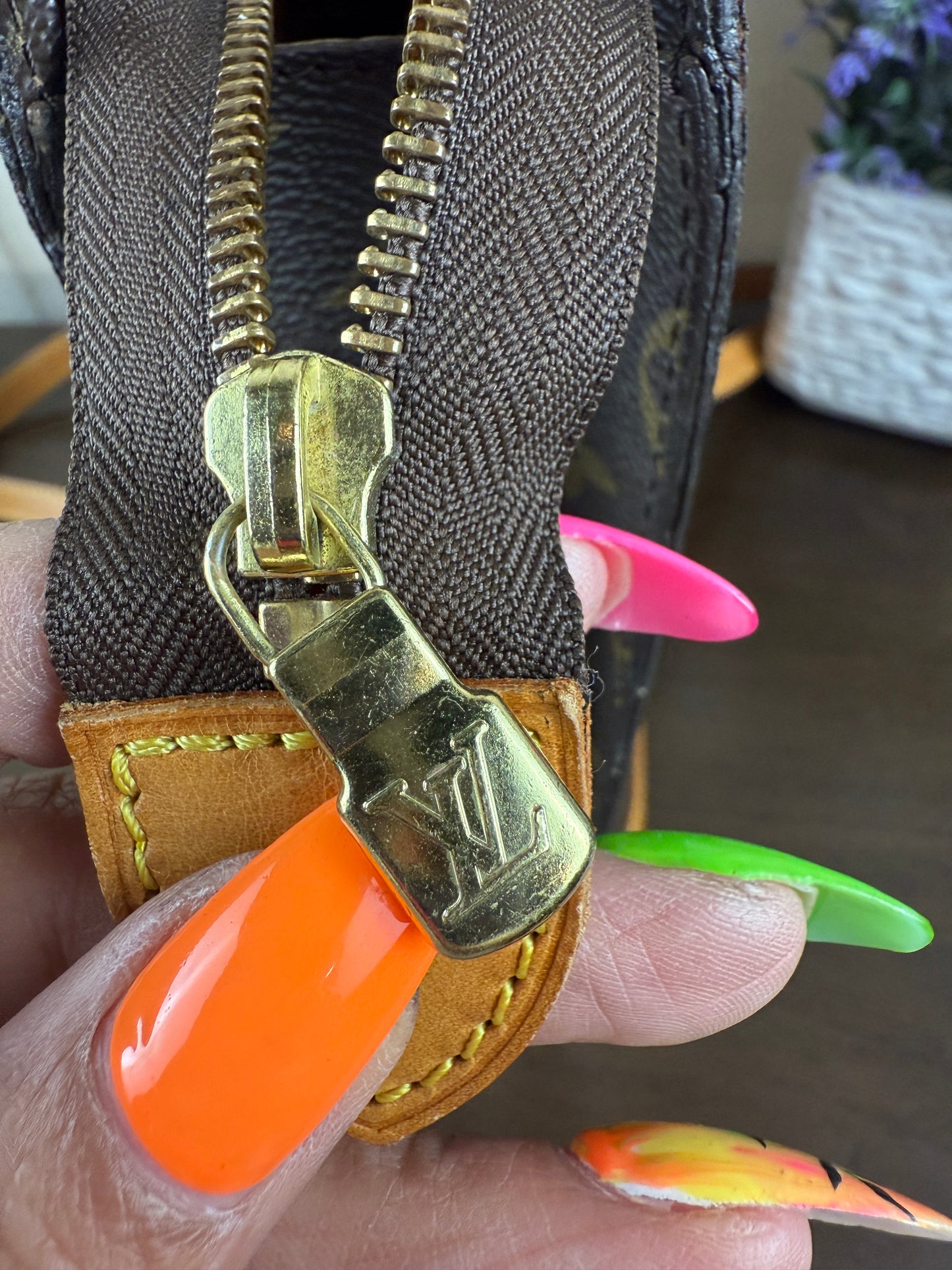 Vintage Monogram Babylone Tote