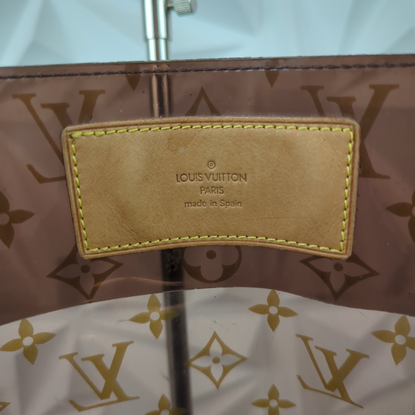 Limited Edition Monogram Vinyl Ambre Cruise Tote Bag