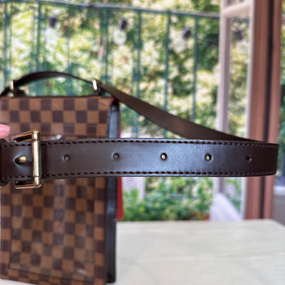 Louis Vuitton Damier Ebene Portobello Travel Shoulder Bag