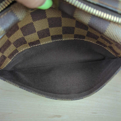 Louis Vuitton Damier Canvas Macao Wristlet Clutch