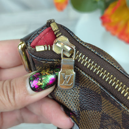 Louis Vuitton Damier Ebene Bloomsbury PM Crossbody Bag