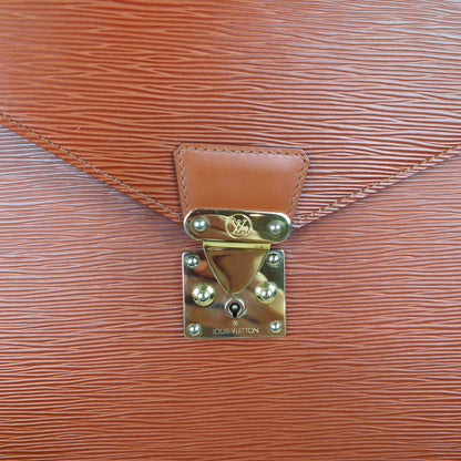 Louis Vuitton Brown Epi Serviette Conseiller Briefcase
