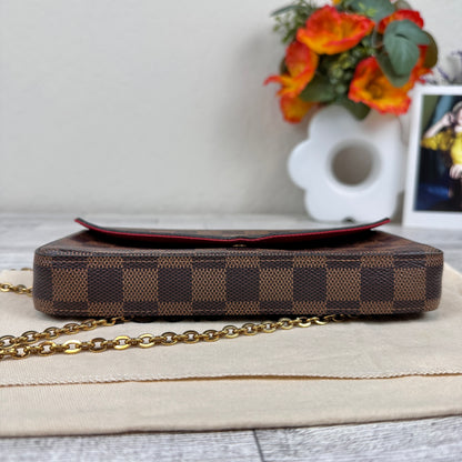 Louis Vuitton Félicie Pochette Damier Ebene