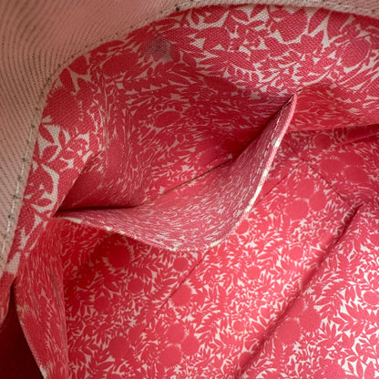 Louis Vuitton Corail Cotton Canvas Articles De Voyage Cabas MM Bag