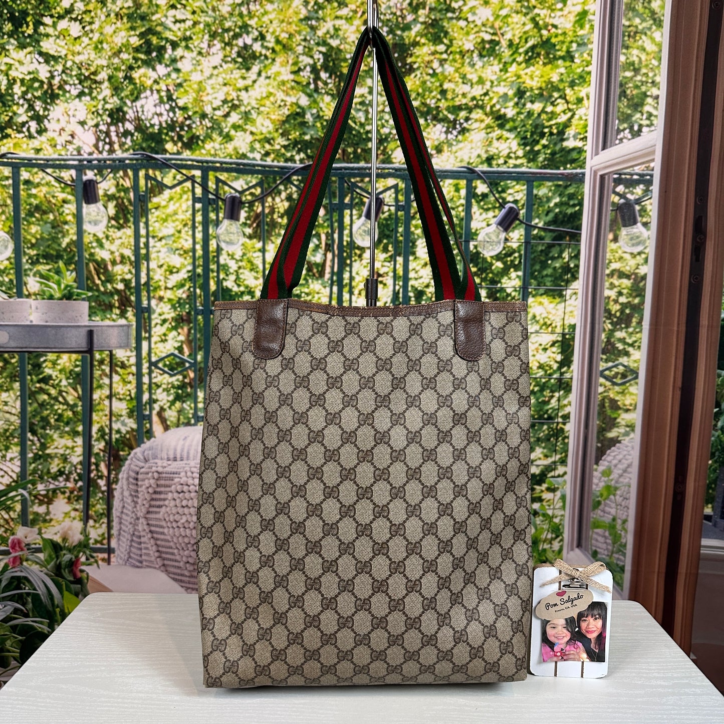 Gucci Vintage GG Supreme Tote