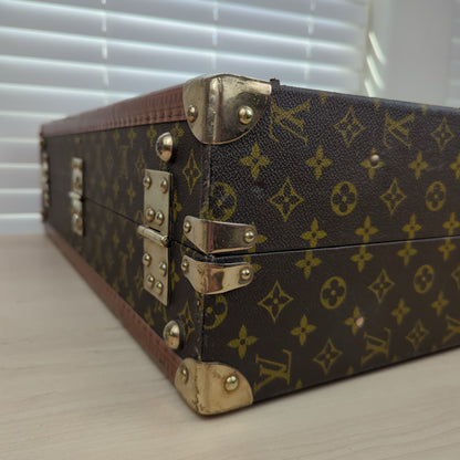 Louis Vuitton Vintage 1960 Monogram Bisten 60 Trunk